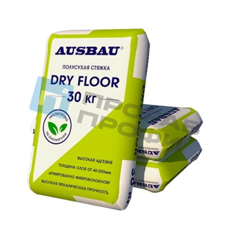 Пол фибростяжка AUSBAU DRY FLOOR М200 полусухая (30 кг) e4e2ece7-c533-11f0-0a80-042d00266700